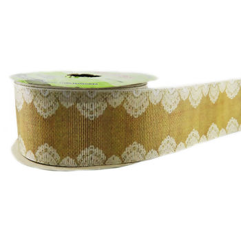 Fita Gorgurão Estampado 38mm Art Fitas N°09 10m - G1327