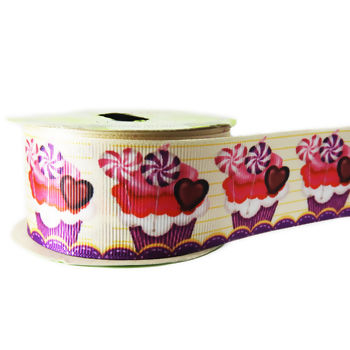 Fita Gorgurão Estampado 38mm Art Fitas N°09 10m - G1383