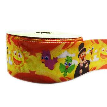 Fita Gorgurão Estampado 38mm Art Fitas N°09 10m - G1401