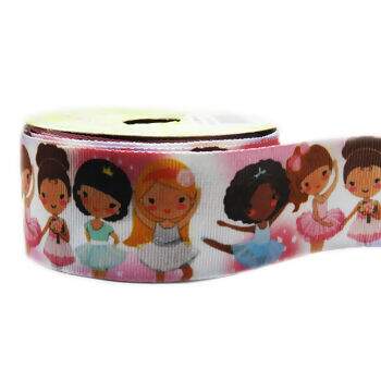 Fita Gorgurão Estampado 38mm Art Fitas N°09 10m - G1436