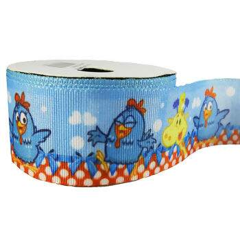 Fita Gorgurão Estampado 38mm Art Fitas N°09 10m - G1496