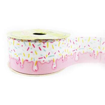Fita Gorgurão Estampado 38mm Art Fitas N°09 10m - G157