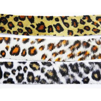 Fita Veludo 25mm Animal Print 13,7m