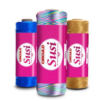 Linha Susi 100% Viscose Círculo 200m