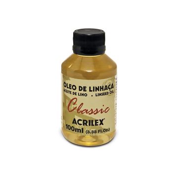 Óleo de Linhaça Classic Acrilex 100ml