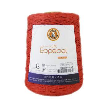 Barbante Piratininga Especial Vermelho 600g 4/6