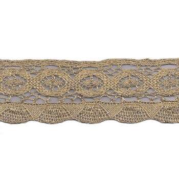 Renda Metalizada 5,5cm Arte Punto RM015 - 10m
