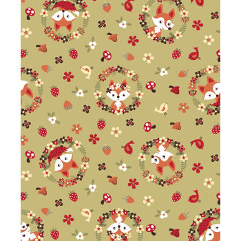 Tecido Tricoline Patchwork