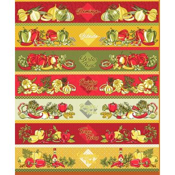 Tecido Tricoline Patchwork