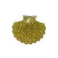 Acessório ABS Concha Glitter Dourado -  20 Unidades