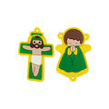 Aplique_silicone_cruz_e_anjo_verde_e_amarelo