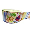 Fita Gorgurão Estampado 38mm Art Fitas N°09 10m - G156