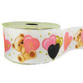 Fita Gorgurão Estampado 38mm Art Fitas N°09 10m - G1612