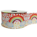 Fita Gorgurão Estampado C/ Lurex 38mm Art Fitas N°09 10m - L042