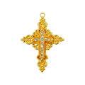 pingente_cruz_strass_dourado